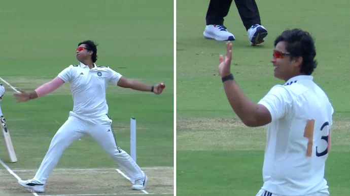 From Sixes to Wickets: Vaibhav Sooryavanshi Takes Two Wickets in One Over in Duleep Trophy