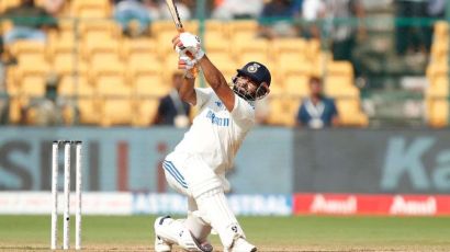 Watch: Injured Rishabh Pant Smashes Monster Six, Damages Solar Panel in Colombo